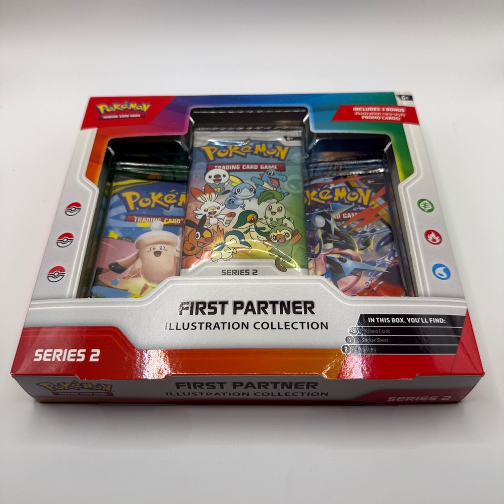 Pokemon TCG First Partner Illustration Collection Series 3 Sealed Box 3 Promos